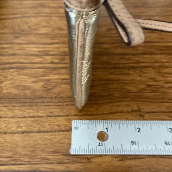 Coach Gold Wristlet Used - Picture 13 of 14